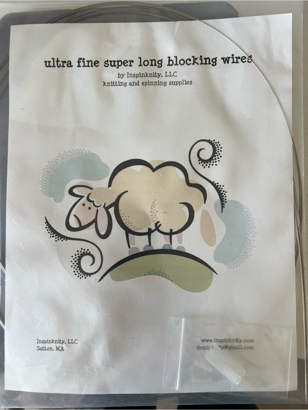 Ultra Fine Super Long Blocking Wires - Inspinknity